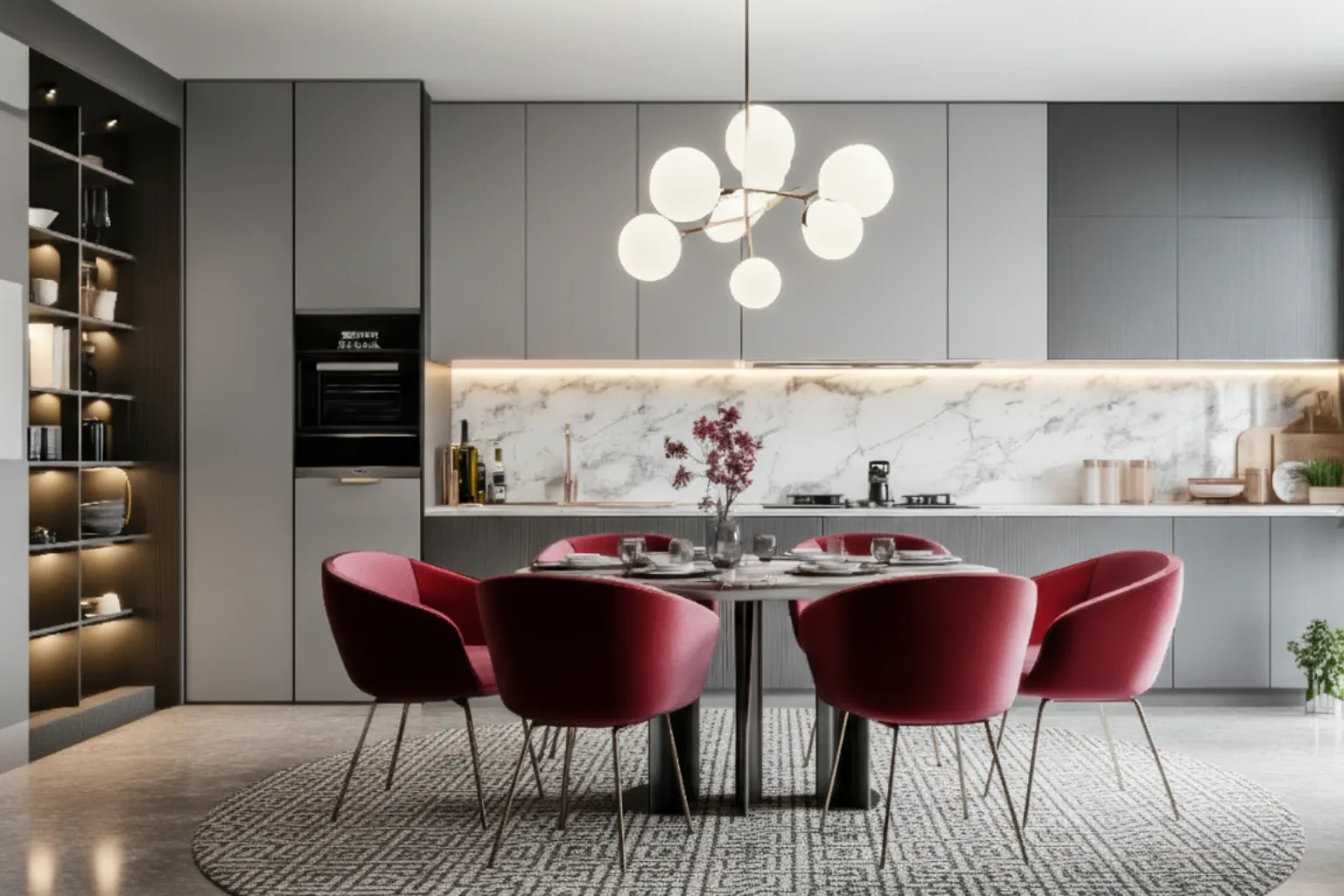 Refined Contemporary modern kitchens by Home Studio Interiors