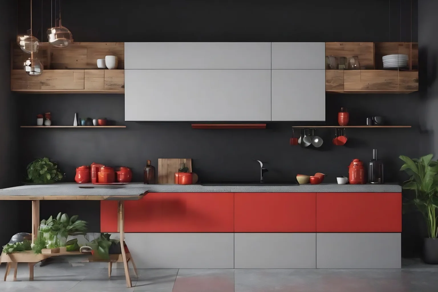 Contrast modern kitchens by Home Studio Interiors