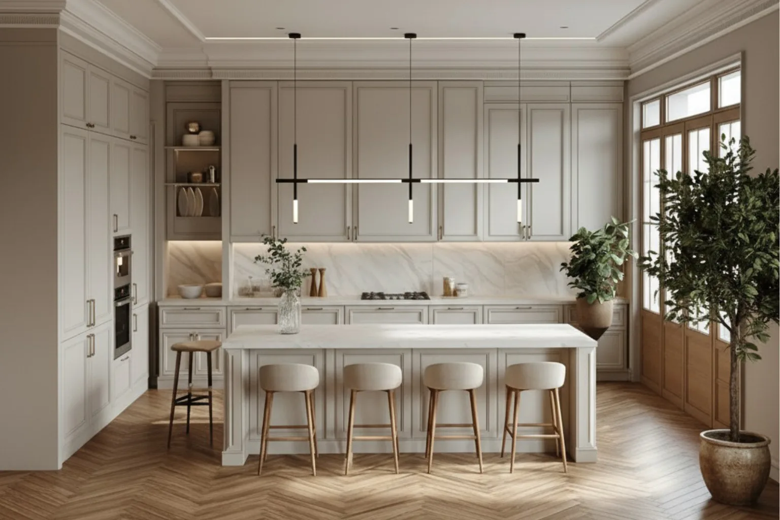 Modern Classic kitchens detail