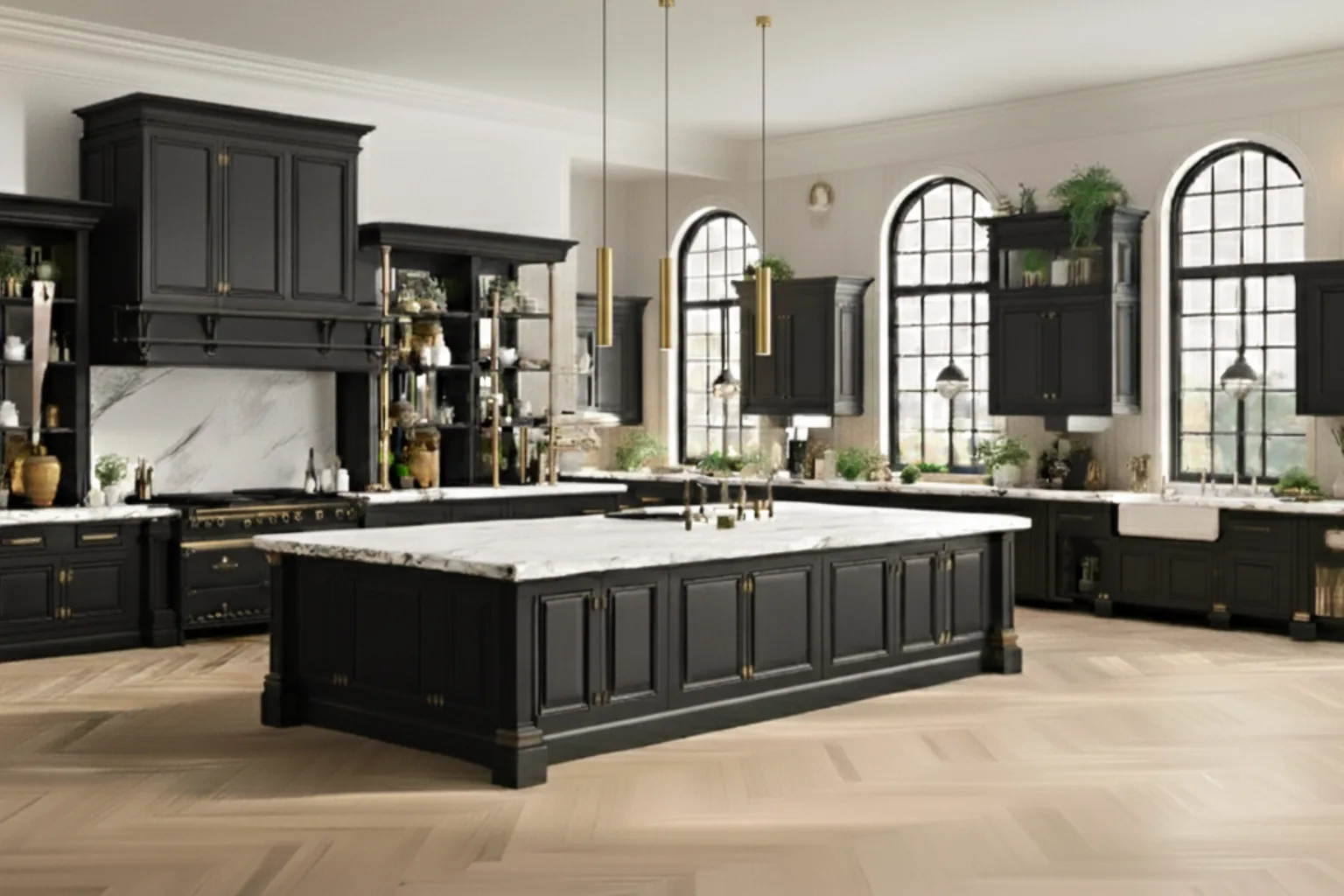 Bold Classic kitchens detail