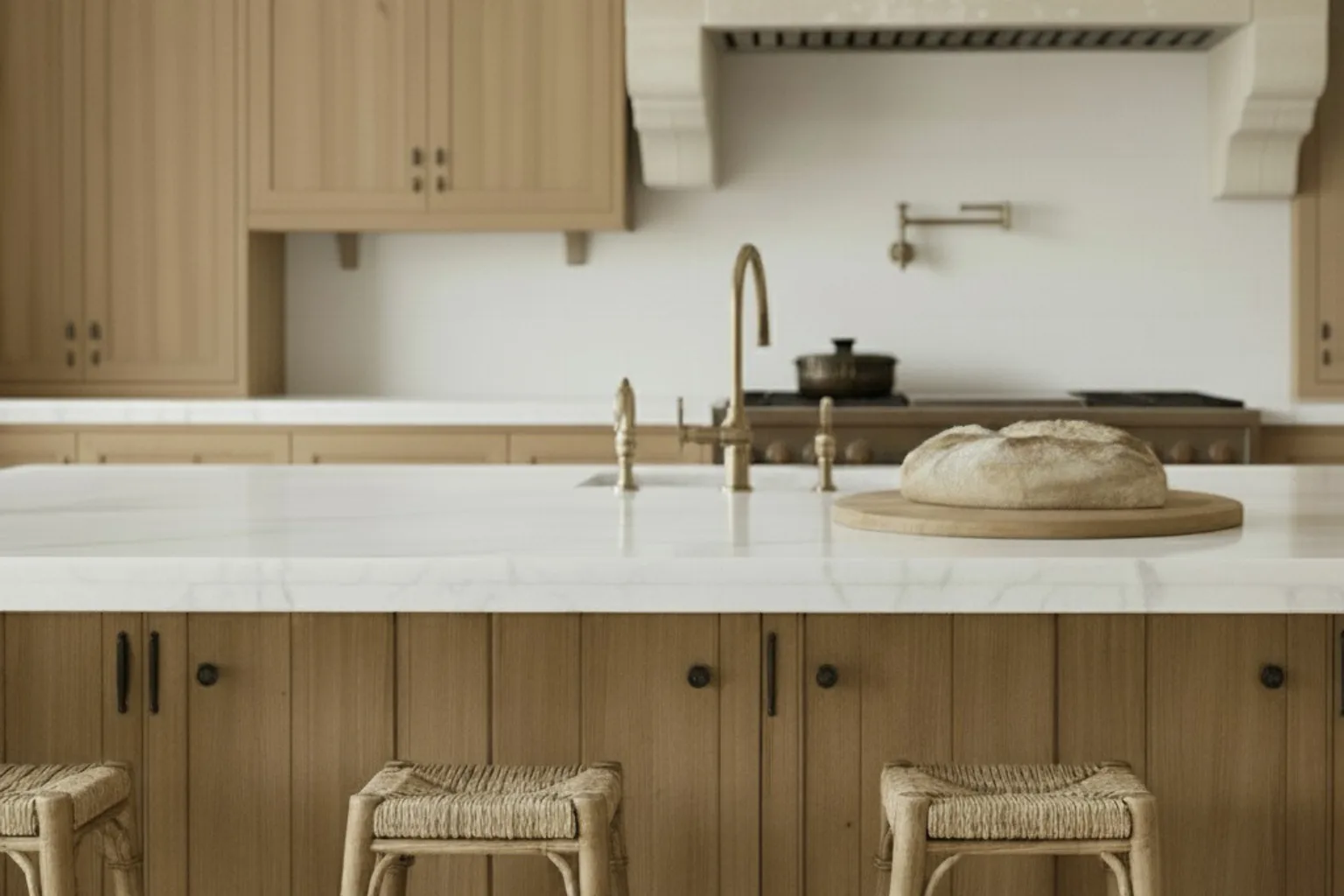 Navy Transitional kitchens detail