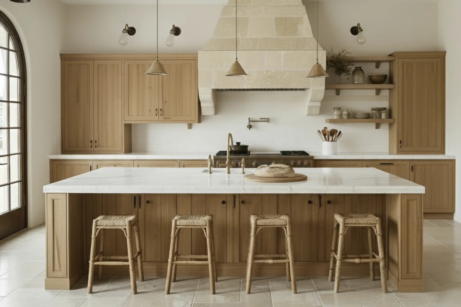 Navy Transitional kitchens detail