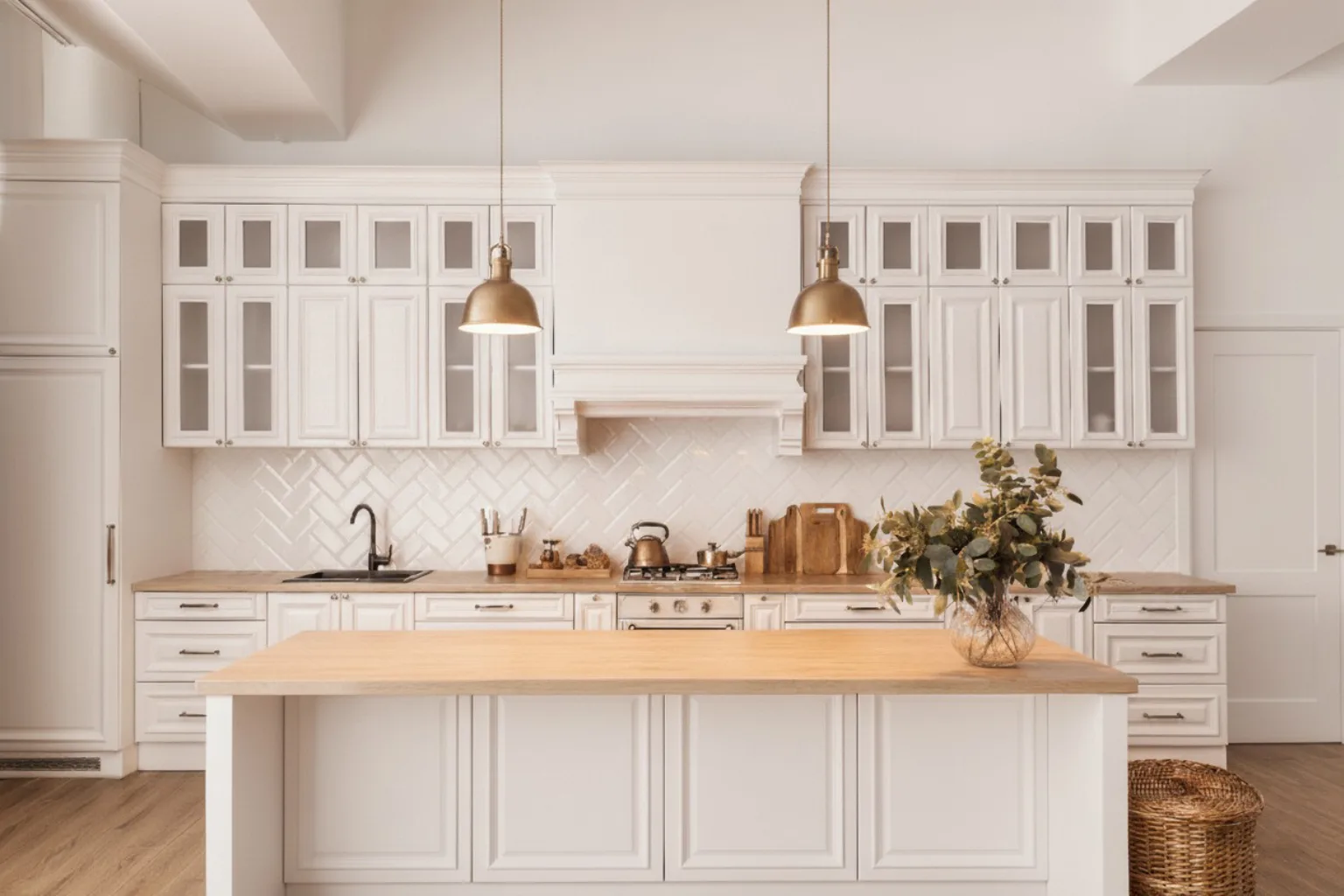 Oak Mediterranean kitchens detail