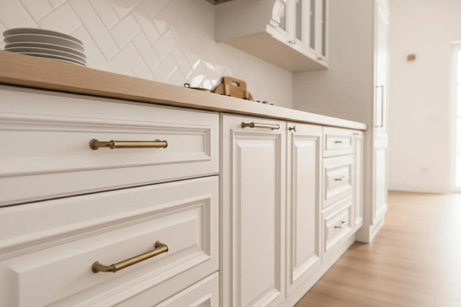 Oak Mediterranean kitchens detail