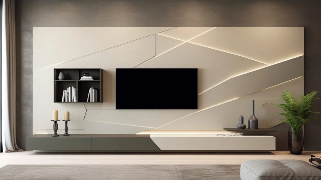 Pulse media wall collection by Home Studio Interiors