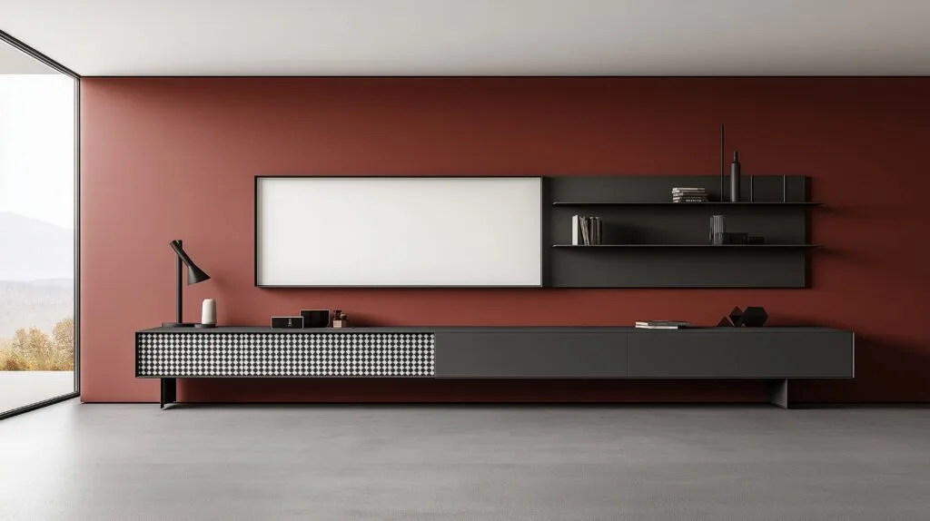 Elite media wall collection by Home Studio Interiors