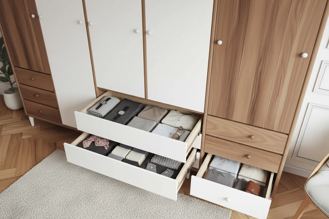 Vienna wardrobes detail