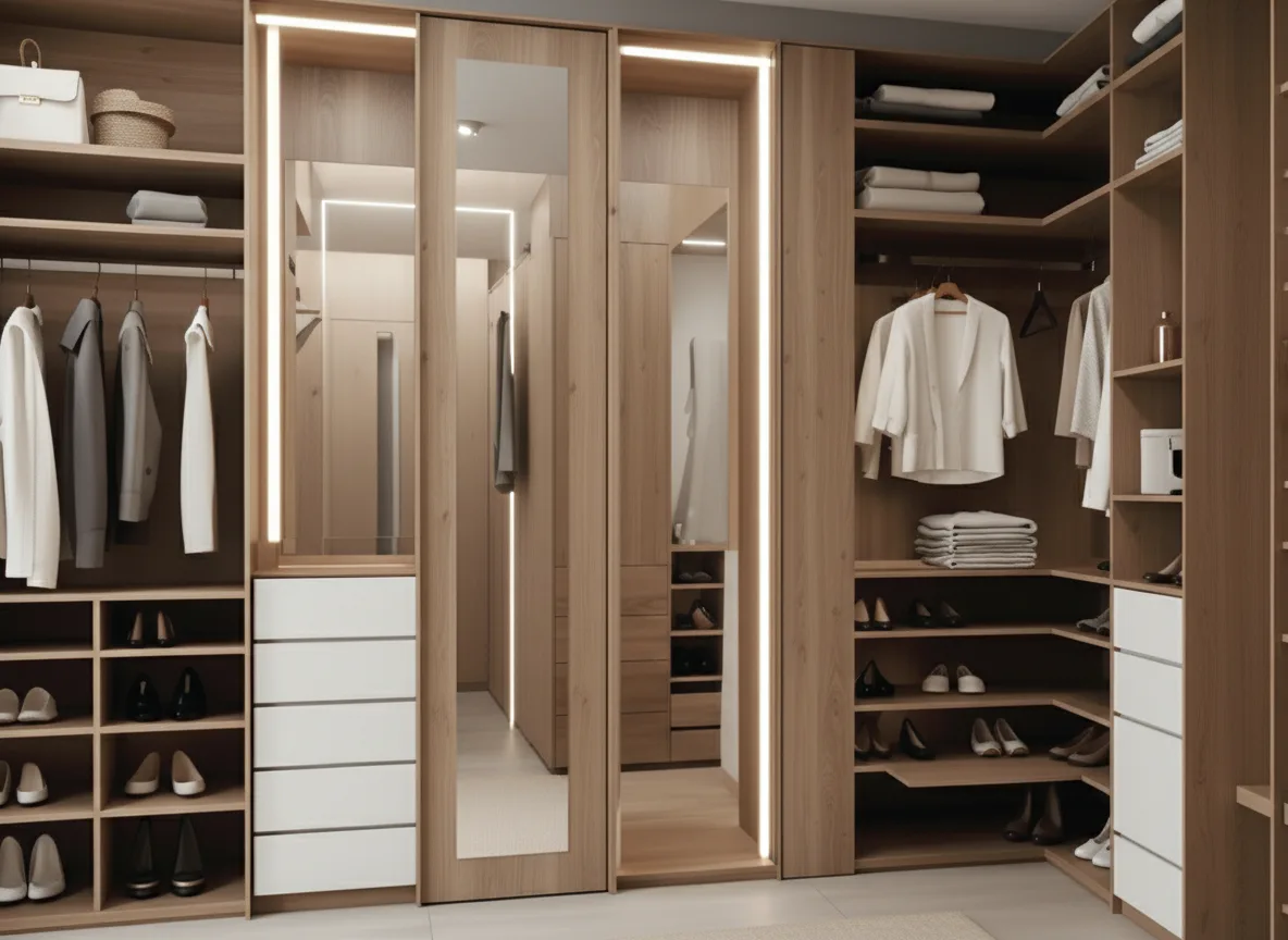 Paris wardrobes detail