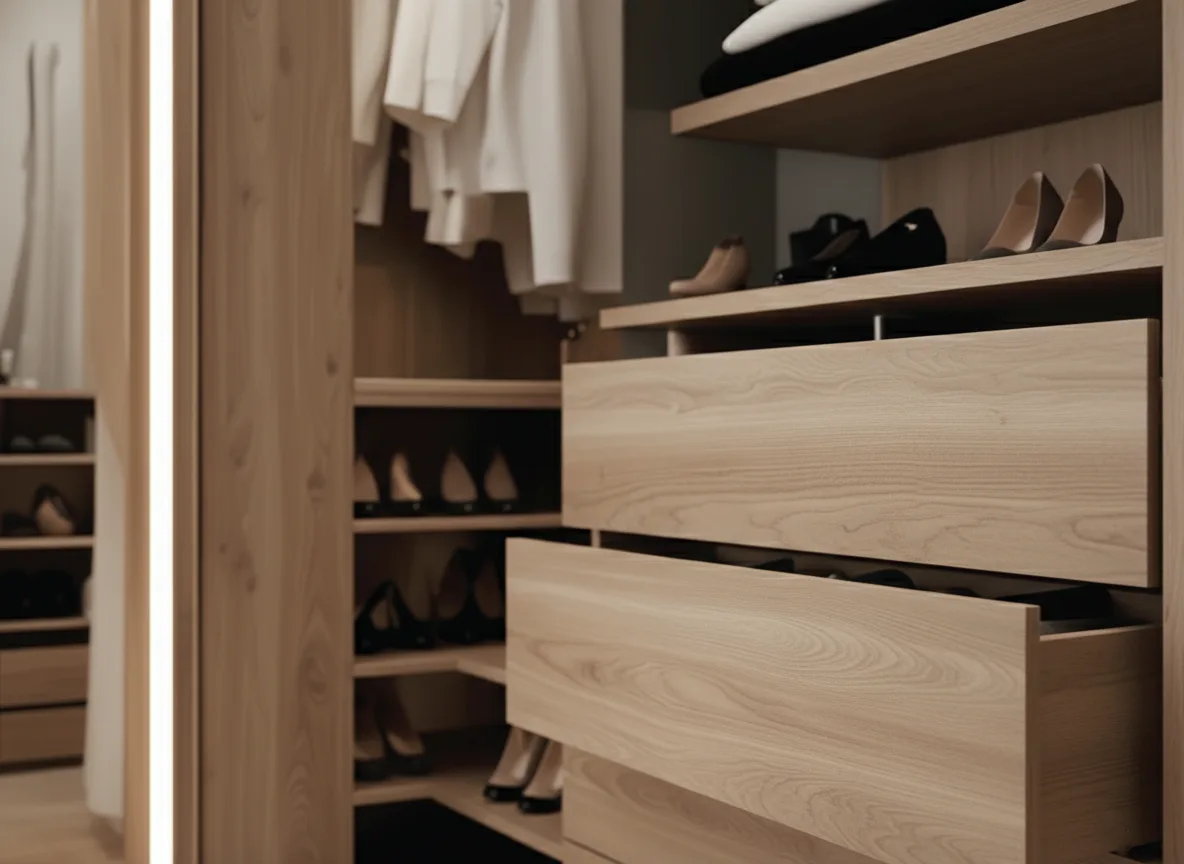 Paris wardrobes detail